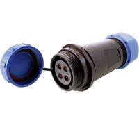 Deko Light 940063 Cosse cylindrique mâle femelle, droit Nombre total de pôles: 4 1 pc(s)