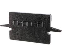 Deko Light 979052 Endkappe H-ET-01-12 Set 2 Stk, Schwarz Capuchon dextrémité pour profilé plastique (L x l x H) 27 x 6 x 12 mm 1 pc(s)