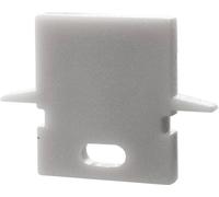 Deko Light 979181 Endkappe H-ET-01-05 Set 2 Stk, Grau Capuchon dextrémité pour profilé plastique 1 pc(s)