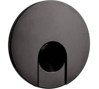 Deko Light Abdeckung rund schwarz Auge für Alwaid 930496 Cache noir