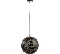 Deko Light Asterope rund 500 342134 Luminaire à suspendre LED, Ampoule halogène E27 40 W noir