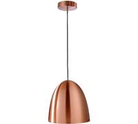 Deko Light Bell 342052 Luminaire à suspendre LED, Ampoule halogène E27 40 W cuivre