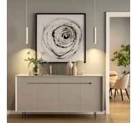 Deko-Light Bunda Suspension à 1 source lumineuse, GU10, 342256,