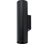 Deko Light Can IP20 up & down, 2x 7,5 W GU10, Schwarz 341344 Luminaire mural en saillie GU10 7.5 W noir