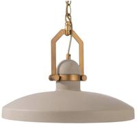 Deko Light Cygni 342101 Luminaire à suspendre LED, Ampoule halogène E27 25 W gris