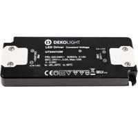 Deko Light FLAT, CV, UT24V/12W Driver de LED à tension constante 12 W 0 - 500 mA 24 V 1 pc(s)