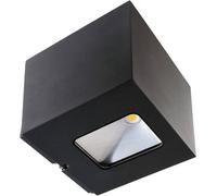 Deko Light Jabbah Up and Down Jabbah Luminaire mural en saillie LED intégrée CEE: G (A - G) 25 W LED gris foncé