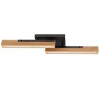 Deko Light MADERA 348147 Luminaire de plafond en saillie LED intégrée CEE: F (A - G) 15 W noir