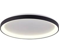 Deko Light Merope Luminaire de plafond en saillie LED LED intégrée 42 W blanc chaud, blanc neutre noir profond (RAL 9005)