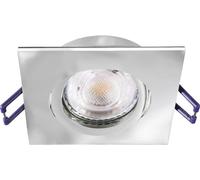 Deko Light Samsola, eckig, glänzend, Silber 110047 Spot de plafond argent (brillant)