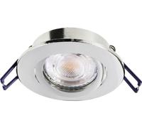 Deko Light Samsola, rund, glänzend, Silber 110041 Spot de plafond argent (brillant)