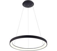 Deko Light Sculptoris 600 342194 Luminaire à suspendre LED LED intégrée 42 W noir profond (RAL 9005)