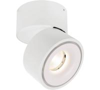 Deko Light Uni II Luminaire de plafond en saillie LED intégrée 12 W CEE: G (A - G) blanc chaud blanc de sécurité (RAL 9003)