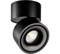 Deko Light Uni II Luminaire de plafond en saillie LED intégrée 12 W CEE: G (A - G) blanc chaud noir profond (RAL 9005)