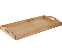 Deko plateau en bois Vintage Nature Longue58x28x6cm