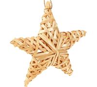 Deko Rotin Etoiles de Noël 14,5cm 3er Set