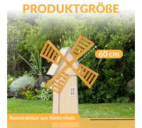 Deko Shop Hannusch Aile Pour Windmühle Windrad Mühlenrad 5 Longueurs 60-120 cm