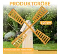 Deko Shop Hannusch Aile Pour Windmühle Windrad Mühlenrad 5 Longueurs 60-120 cm