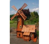 Moulin à vent avec moulin à eau intégré + + roulement à billes