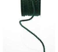 Deko und Band 211004 07-R 004 Corde en acétate Vert 4 mm x 25 m