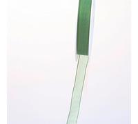 Deko und Band 53736 - Ruban d'organza avec webkante - 15 mm 50 m Col. 27 Vert foncé - 53736-15-50-27