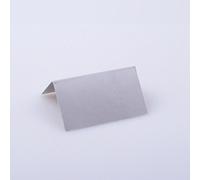 Deko und Band 56007 10 Lot de 12 Marque-Places Argenté 65 x 38 mm