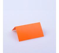 Deko und Band 56007 20 Lot de 12 Marque-Places Orange 65 x 38 mm