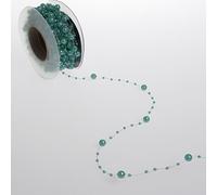 Deko und Band Perle Ficelle Bleu Clair Rouleau de 10 m - 5 mm - 97651 65 (1,83 €/m)