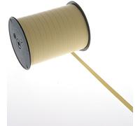 Deko und Band Polyband résistant aux intempéries avec « Grain de Bois » - Crème - 7 mm - 250 m de Rouleau - 35