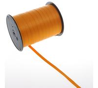 Deko und Band Polyband résistant aux intempéries avec « Grain de Bois » - Orange - 7 mm - 250 m de Rouleau - 95