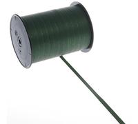 Deko und Band Polyruban résistant aux intempéries avec veinures de bois - Vert foncé - 7 mm - Rouleau de 250 m - 87