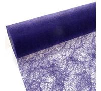 Deko und Band Ruban de Table Violet sizo Flor 7,9 cm Rouleau 50 Mètres 60 028 de r