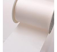 Deko und Band Ruban de Taffetas Crème 110 mm x 25 m