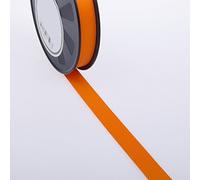 Deko und Band Ruban en polyéthylène résistant aux intempéries avec Grain de Bois - Orange - 19 mm - Rouleau de 91 m - 95
