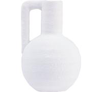 Deko Vase Blanc Mini Céramique Vase de fleurs Vintage Anse H15cm