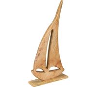 Deko Voilier Bois Maritim 57,5cm Décoration naturelle