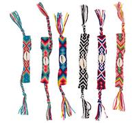 Dekodonia Bracelet Ethnique Tissu Coquillage Assorti, Universal, Coque
