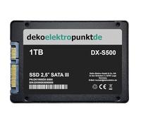 dekoelektropunktde 1 to Disque Dur SSD Convient pour ASRock B150M-ITX/D3 Carte mère, Remplacement Alternatif 2,5" SATA3
