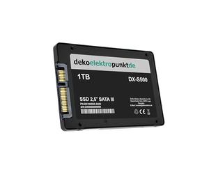 dekoelektropunktde 1 to Disque Dur SSD Convient pour HP dv2000z dv7-4126 dv2422 dv2872 dv7-1130eo dv7-2022, Remplacement Alternatif