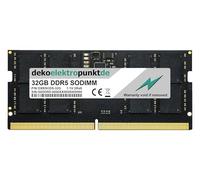 dekoelektropunktde 32Go Mémoire RAM Convient pour Fujitsu Celsius H7613 | Mémoire vive, DDR5 SODIMM PC5, Pièce compatible