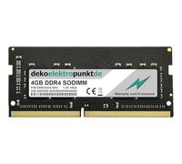 dekoelektropunktde 4Go Mémoire RAM Convient pour Acer Extensa EX2540-33E9 DDR4 So-DIMM PC4-17000 2133MHz