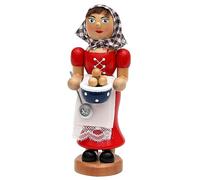 Dekohelden24 Fumoir Femme Rouge env. 18 cm