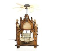 Dekohelden24 Jeu de Chaleur en Bois Naturel/Marron env. 12 cm