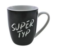 Dekohelden24 Mug en porcelaine motif Supertyp. Dimensions H x Ø 9,8 x 8,2 cm. Contenance 250 ml. Passe au lave-vaisselle.