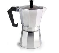 Dekohome Cafetière italienne 12 tasses en aluminium, octogone, poignée anti-brûlure, cafetière à induction adaptée pour vitrocéramique et gaz, café expresso, moka pour usage domestique et bureau