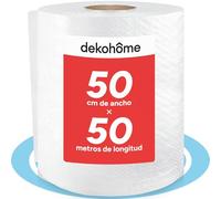 Dekohome Rouleau de papier bulle en plastique 50 cm (A) et 50 m (L). Papier bulle parfait pour la protection des objets fragiles, déménagements, emballages et envois