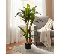 Dekoleidenschaft Palmier artificiel Yucca - 105 cm - En pot - Plante d'intérieur