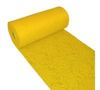Dekolor® 55-300-25-19 Table Runner imperméable avec cœurs Effet Lotus Largeur 300 mm Rouleau de 25 m