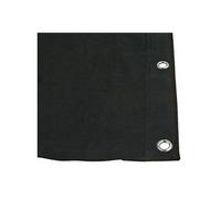 Showtec Dekomolton Backdrop toile de fond 3x4 m, noir