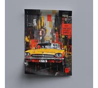 Dekomundo Street Art Graffiti Collection Poster photo moderne, motif 10, 50 x 70 cm